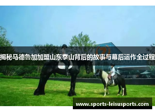 揭秘马德鲁加加盟山东泰山背后的故事与幕后运作全过程